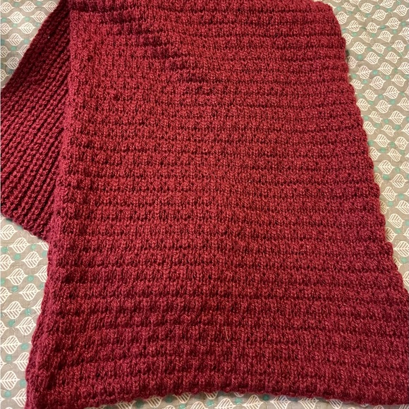 Sseko Accessories - Sseko Designs Infinity Knit Scarf in Winterberry